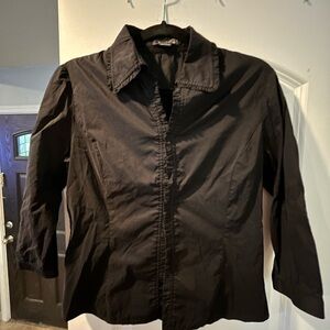 ~Wanko~ Black Button-Up Shirt